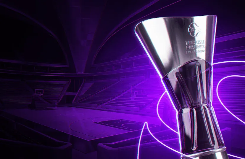 Grafika LEON z koszykówką EuroLeague